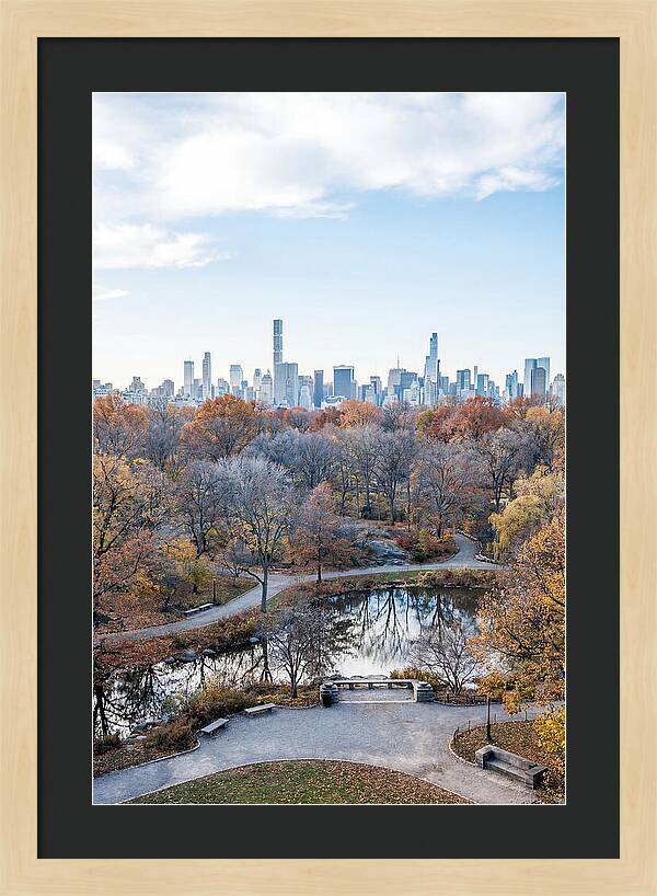 City Park In Autumn Splendor