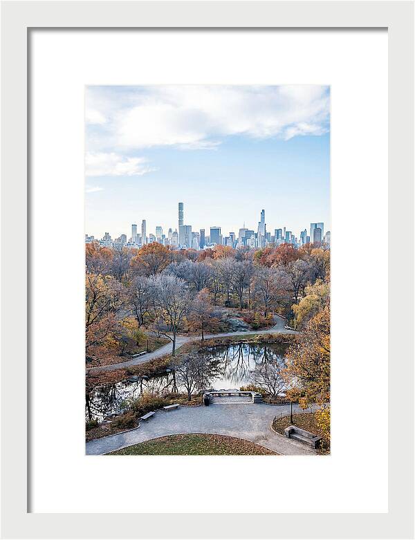 City Park In Autumn Splendor