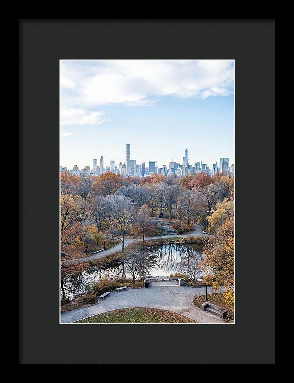 City Park In Autumn Splendor