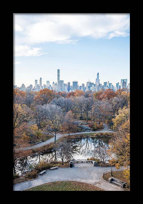 City Park In Autumn Splendor