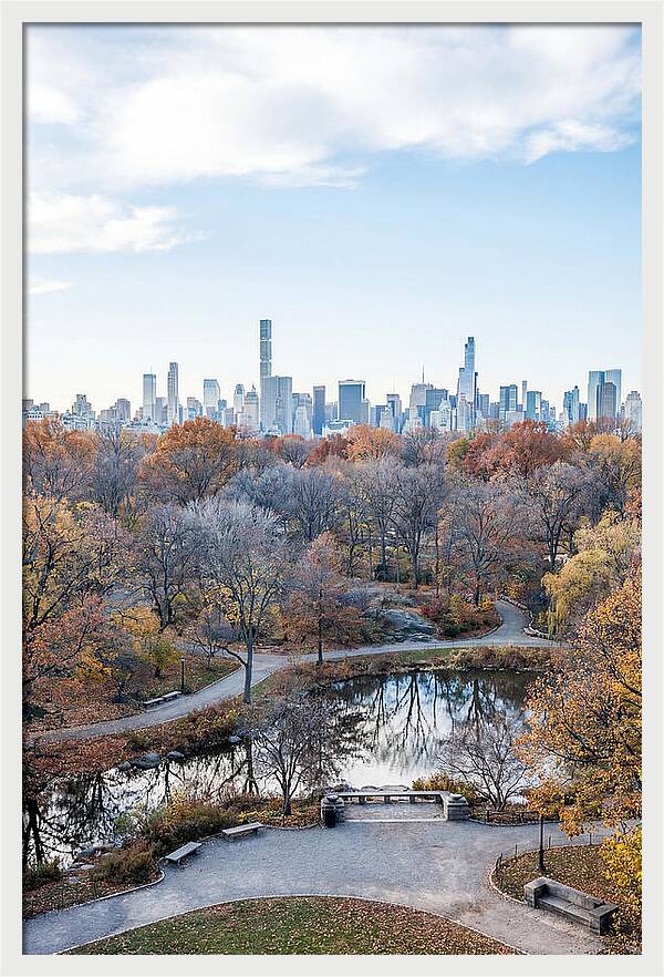 City Park In Autumn Splendor