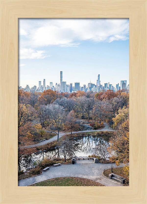 City Park In Autumn Splendor
