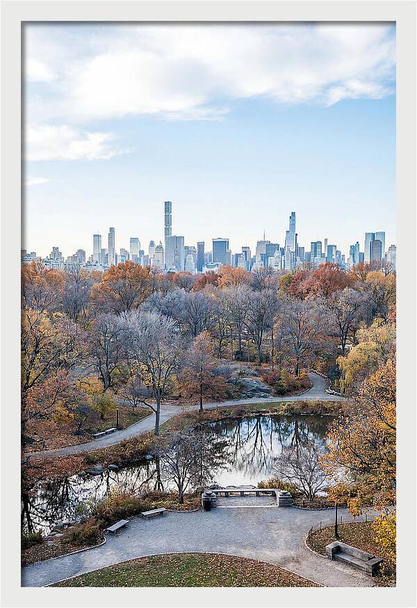 City Park In Autumn Splendor