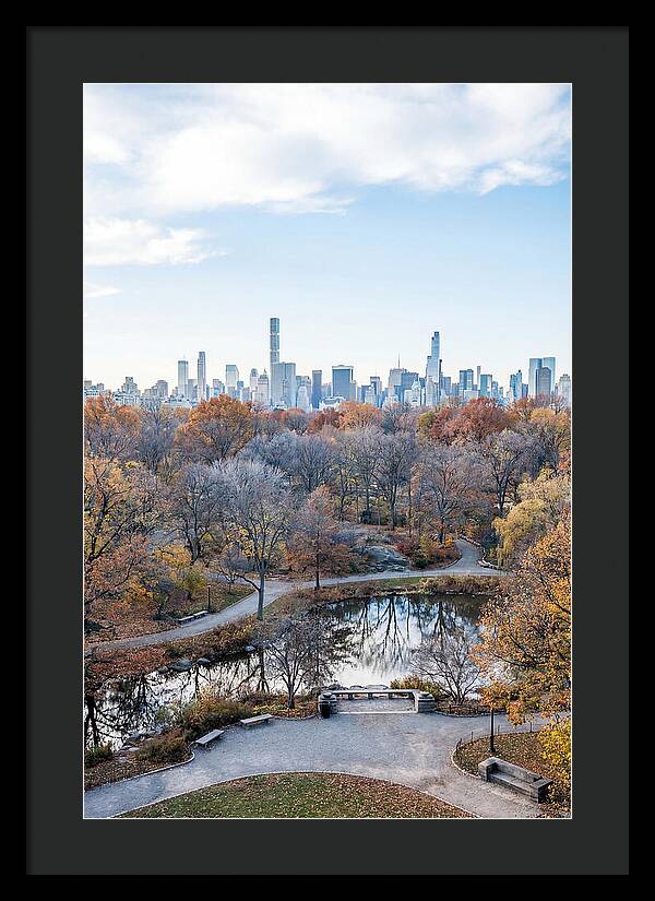 City Park In Autumn Splendor