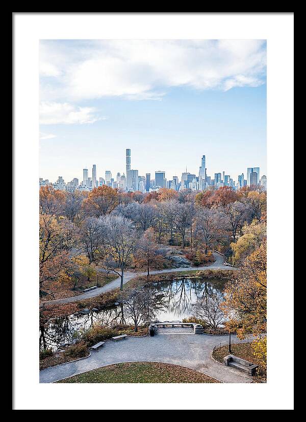 City Park In Autumn Splendor