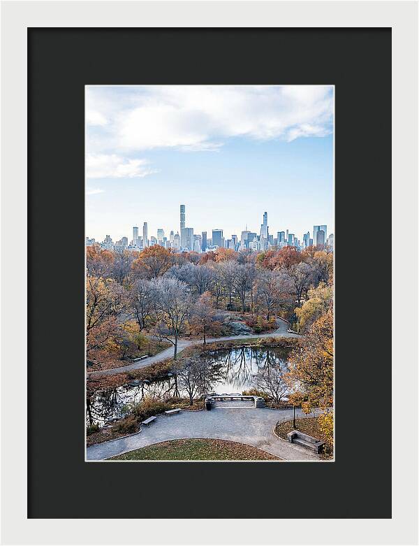 City Park In Autumn Splendor