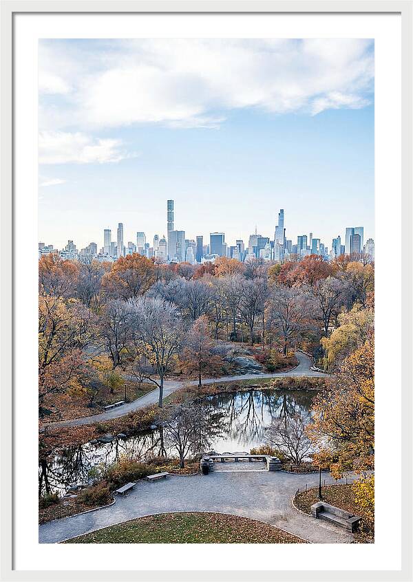 City Park In Autumn Splendor