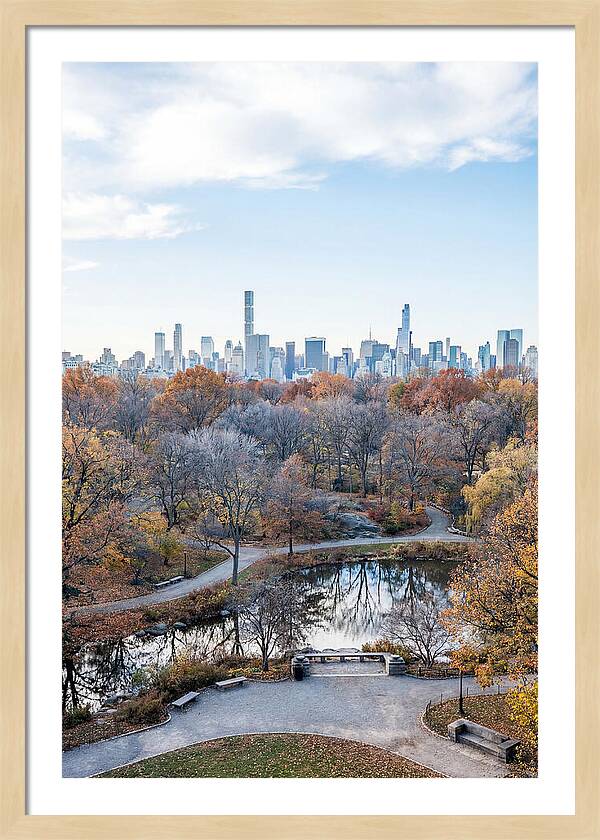 City Park In Autumn Splendor