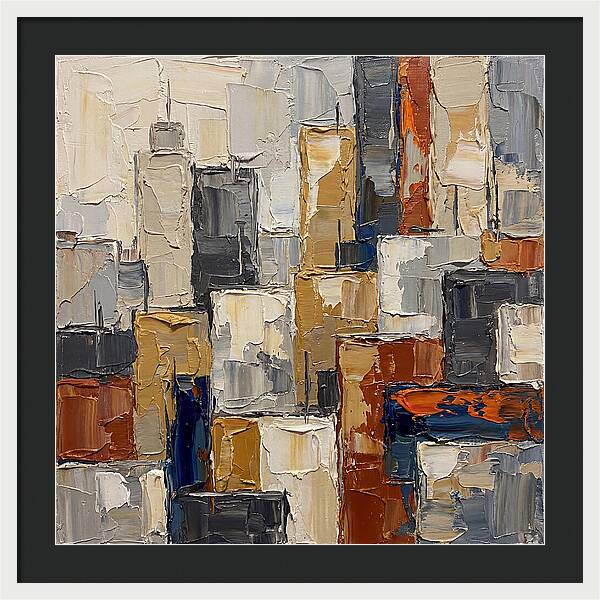City Rooftop Abstract