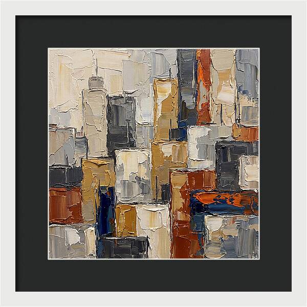 City Rooftop Abstract