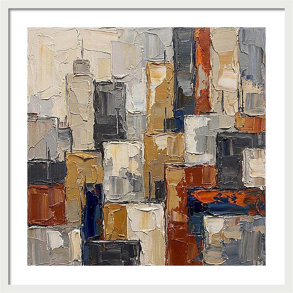 City Rooftop Abstract