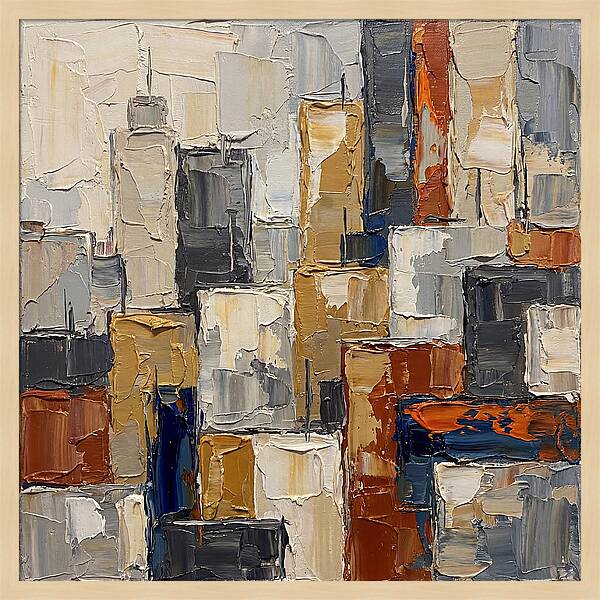 City Rooftop Abstract