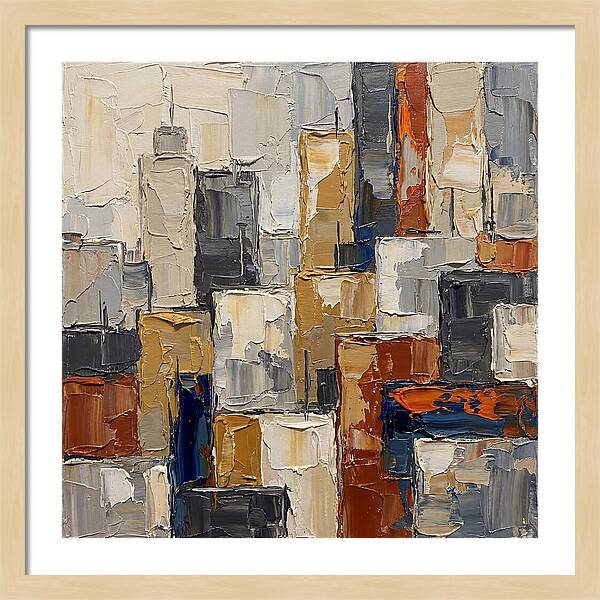 City Rooftop Abstract