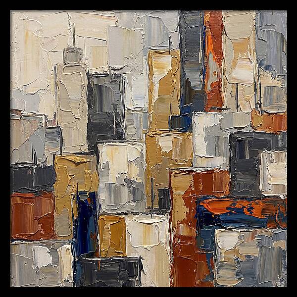 City Rooftop Abstract