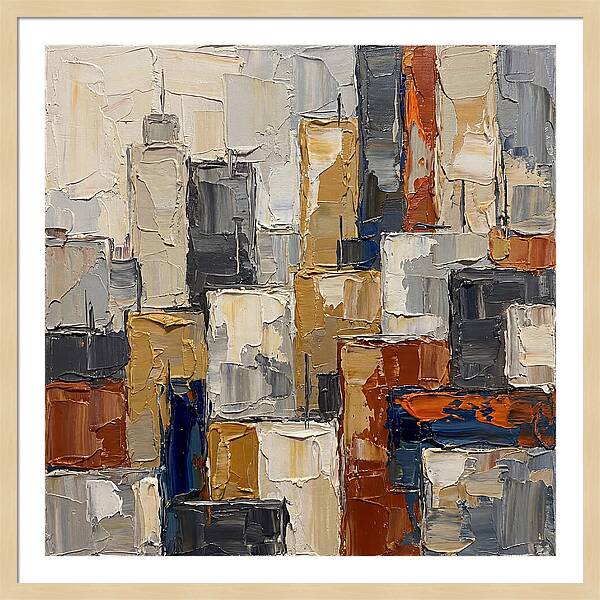 City Rooftop Abstract