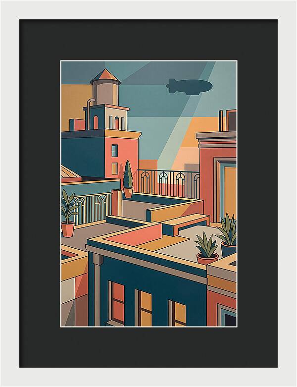 City Rooftop Serenity