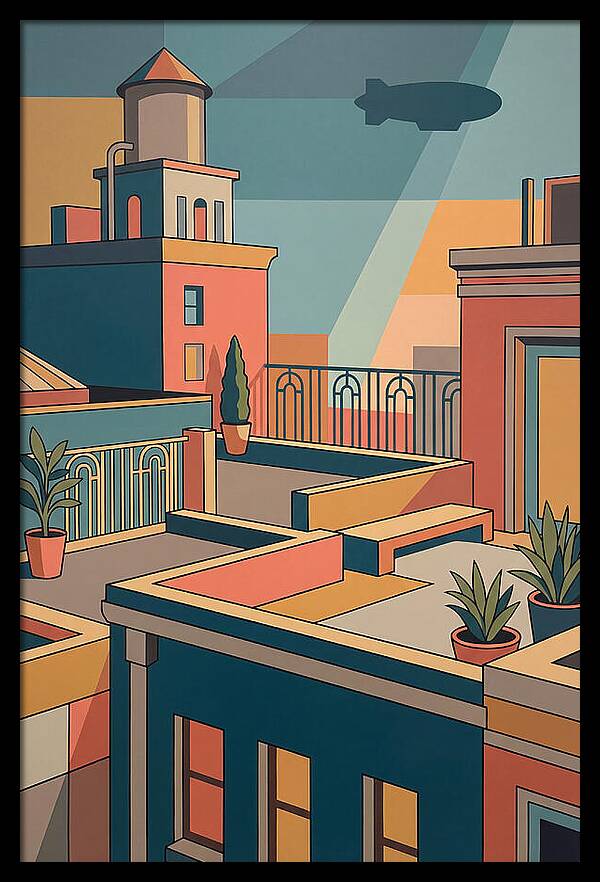 City Rooftop Serenity