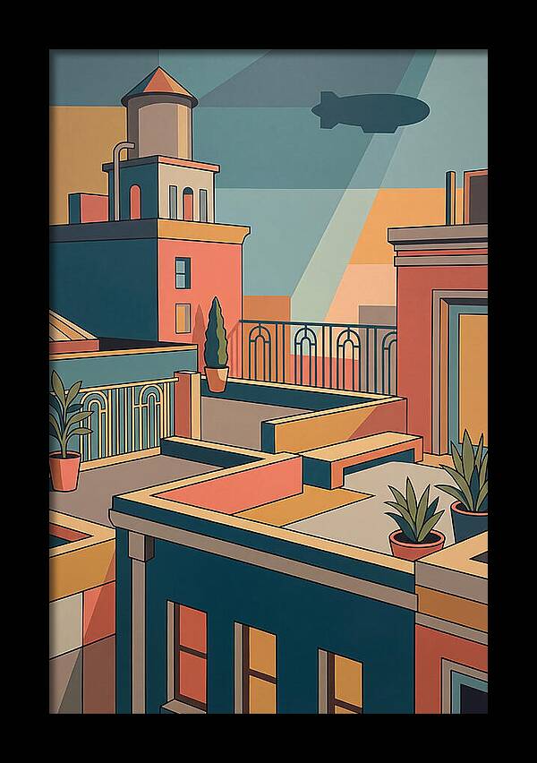 City Rooftop Serenity