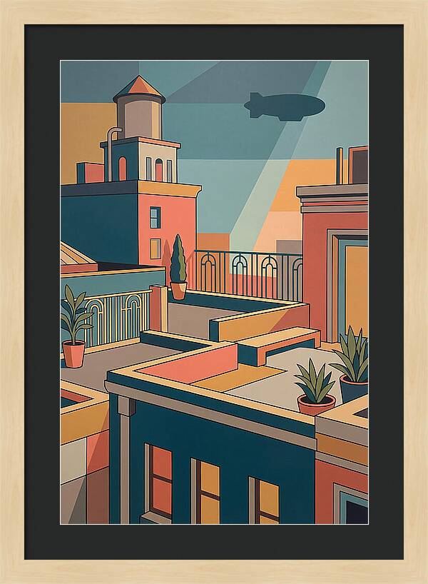 City Rooftop Serenity