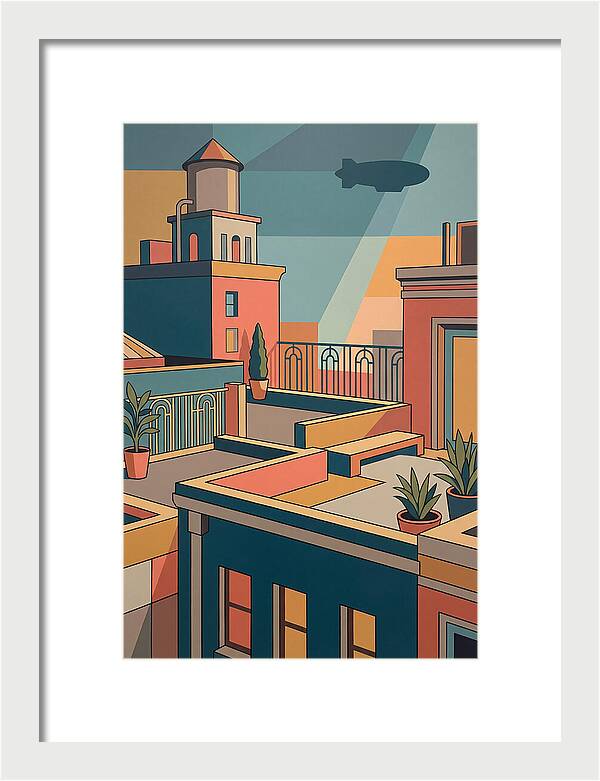 City Rooftop Serenity