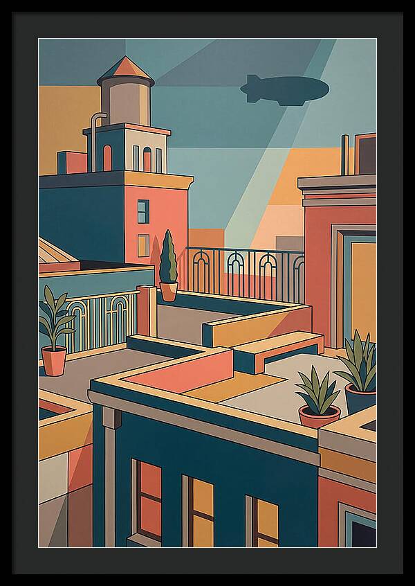 City Rooftop Serenity