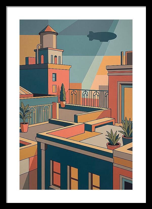 City Rooftop Serenity