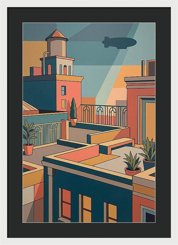 City Rooftop Serenity
