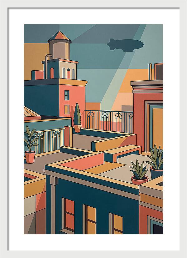 City Rooftop Serenity