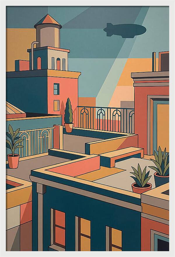 City Rooftop Serenity