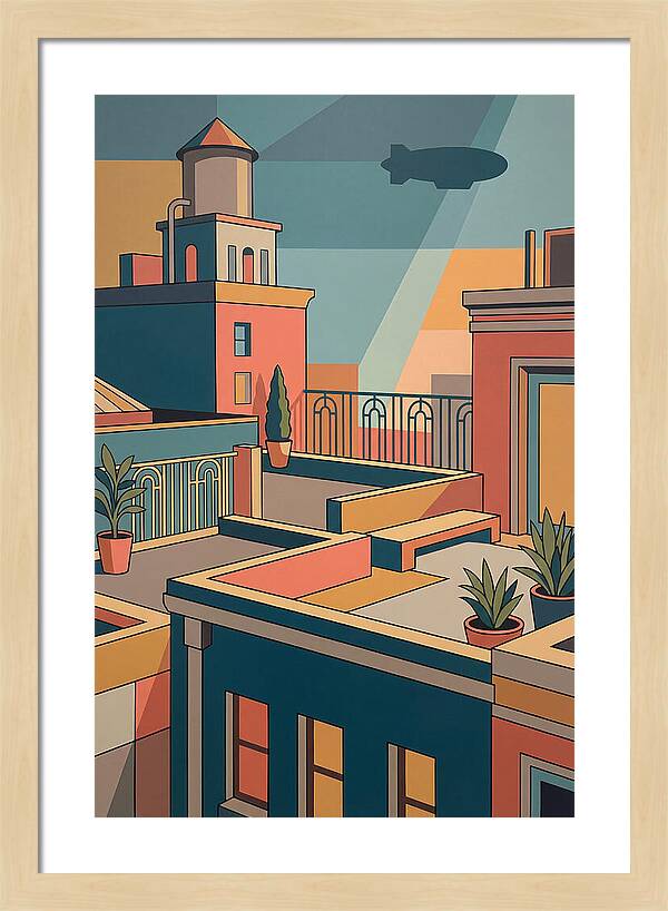 City Rooftop Serenity