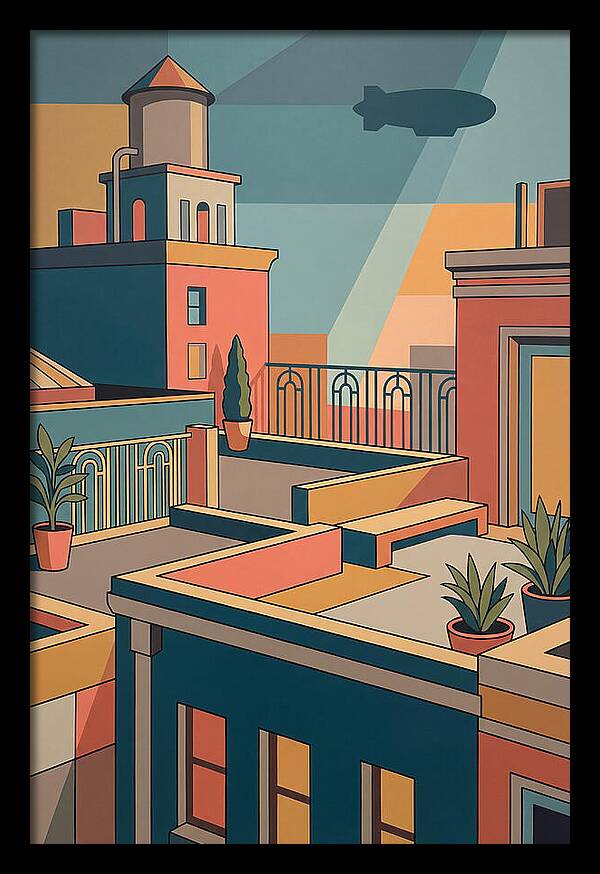 City Rooftop Serenity