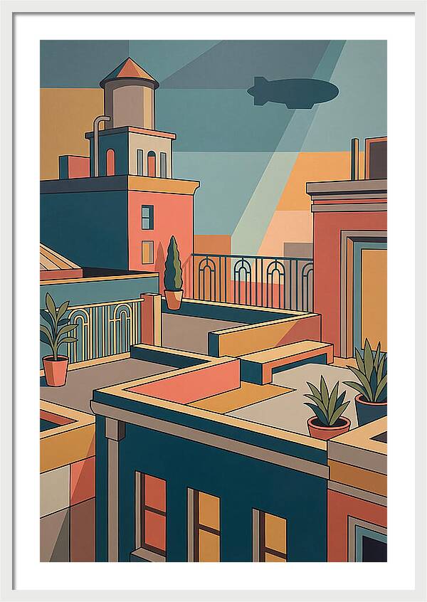 City Rooftop Serenity