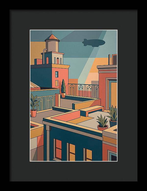 City Rooftop Serenity