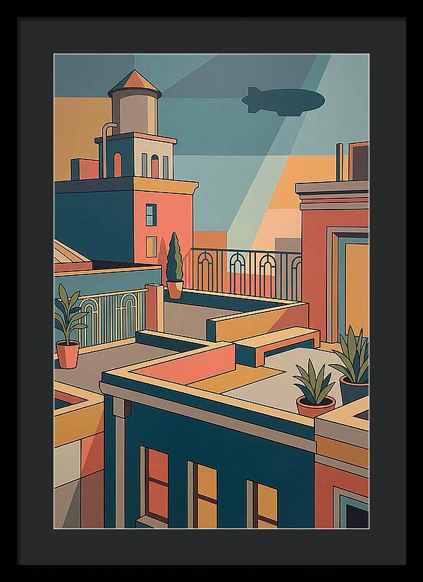 City Rooftop Serenity