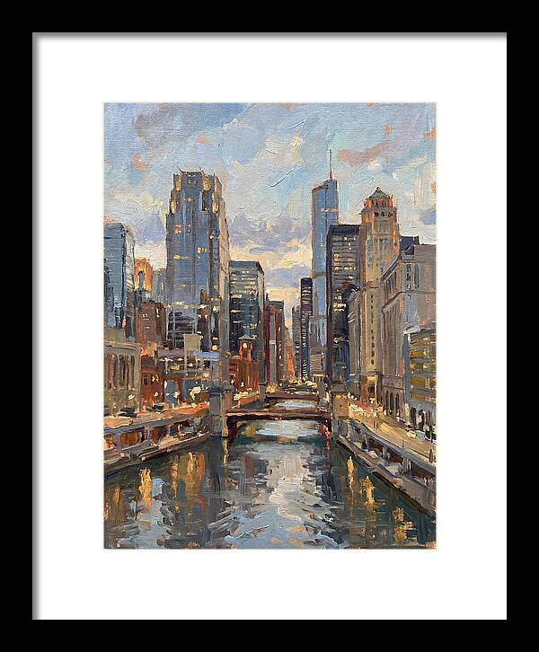 Cityscape Serenity At Twilight