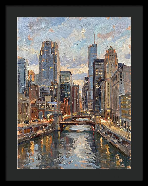 Cityscape Serenity At Twilight