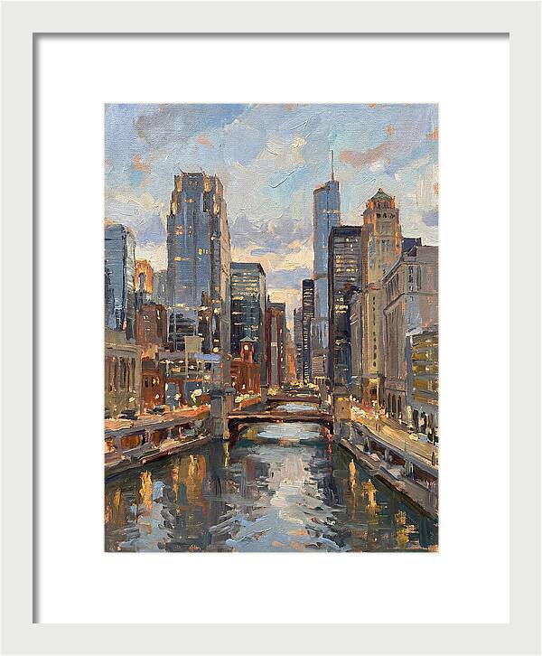 Cityscape Serenity At Twilight