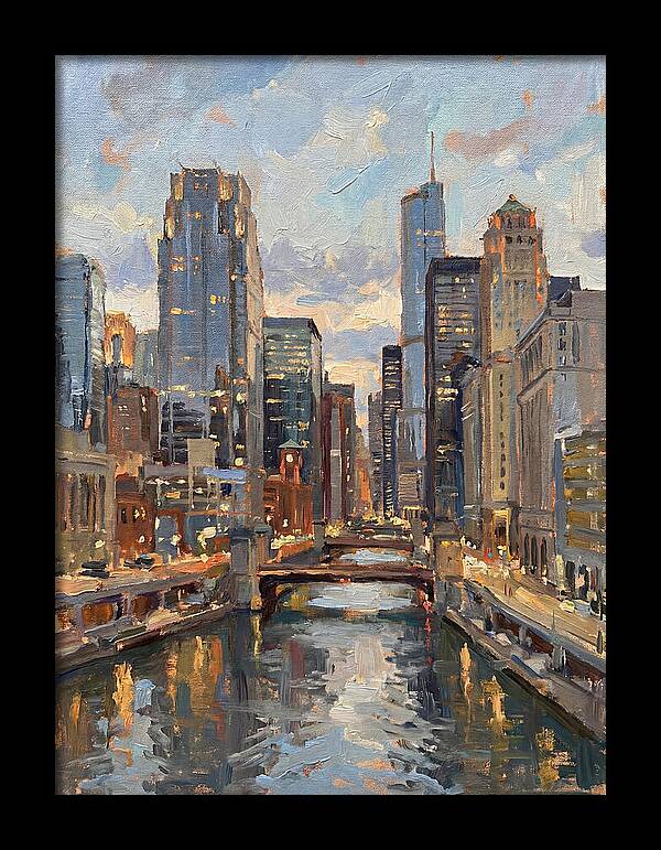 Cityscape Serenity At Twilight