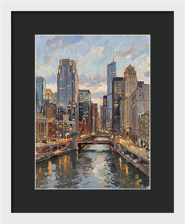 Cityscape Serenity At Twilight