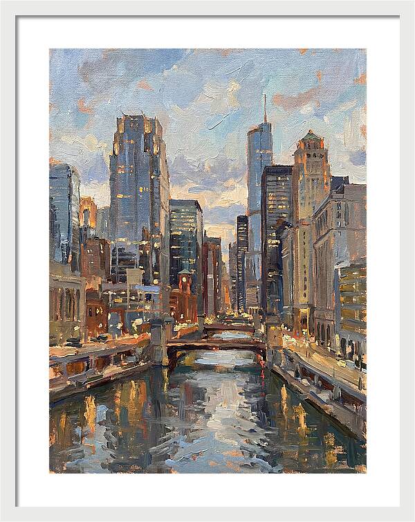 Cityscape Serenity At Twilight