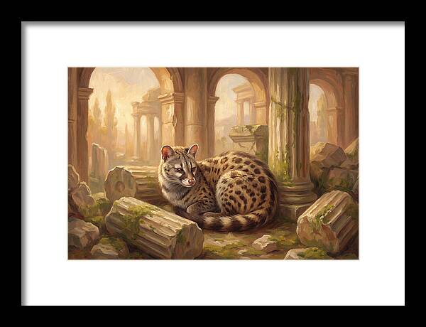 Civet Among Ancient Ruins