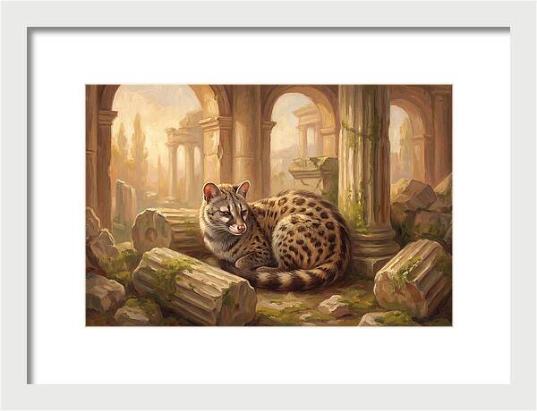 Civet Among Ancient Ruins