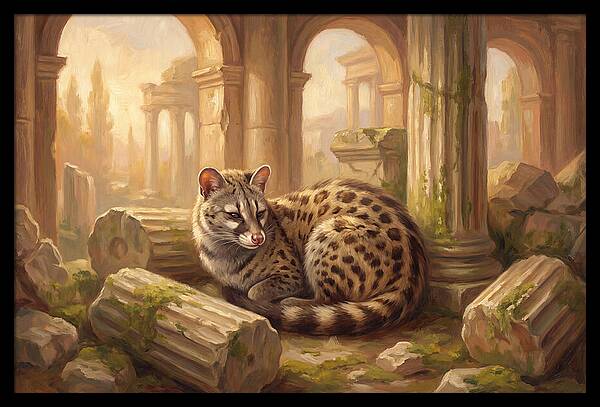 Civet Among Ancient Ruins