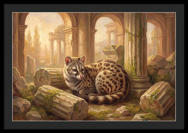 Civet Among Ancient Ruins