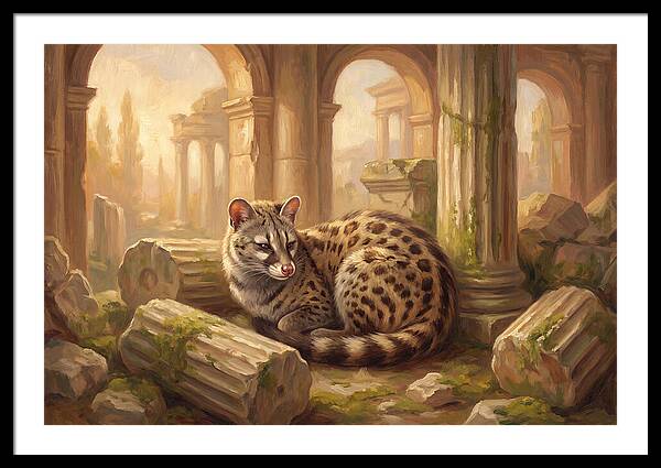 Civet Among Ancient Ruins