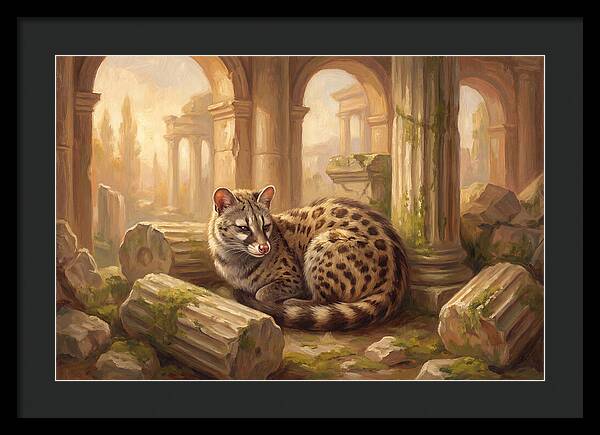 Civet Among Ancient Ruins