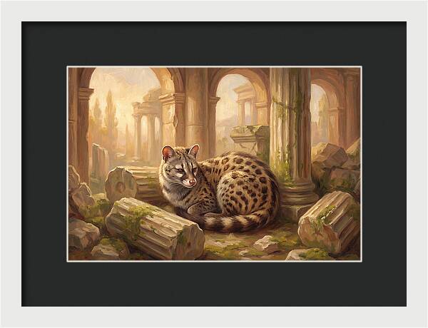 Civet Among Ancient Ruins