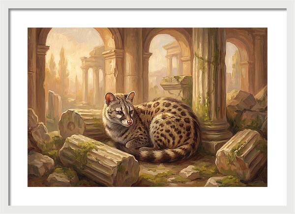 Civet Among Ancient Ruins