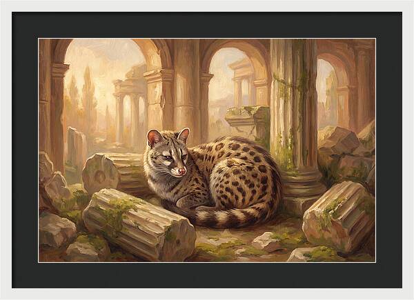 Civet Among Ancient Ruins