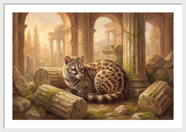 Civet Among Ancient Ruins